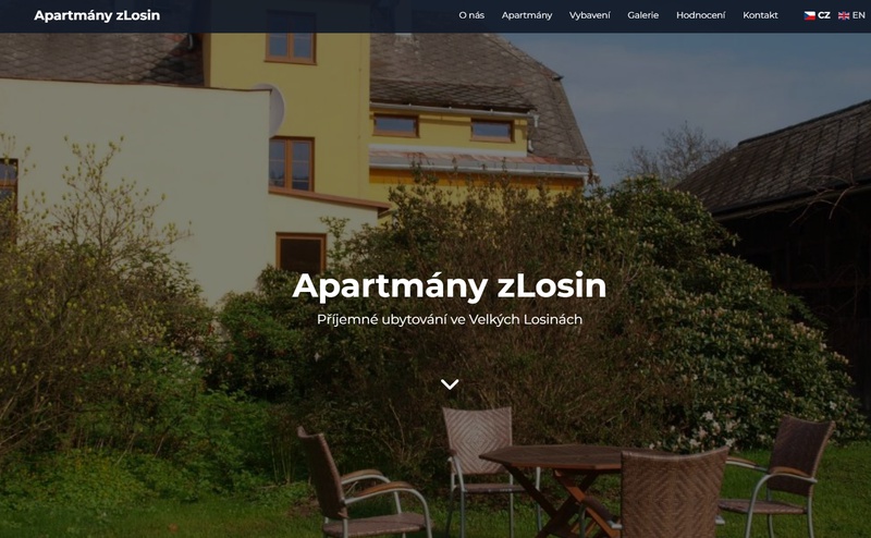 zLošín.cz - Apartmány v Jeseníkách